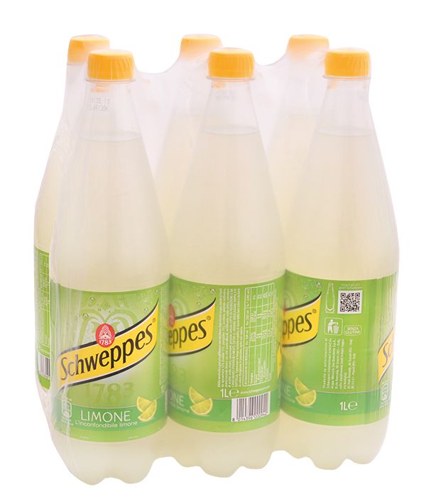 Schweppes Bitter Lemon 1l Top up with schweppes bitter lemon and dress with a spring of mint and 2 fresh raspberries. cattel