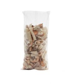 Meeresfrüchte Frittiermischung Extra (Pfeilkalmar+Garnele+Tintenfisch+Kalmar) 1,55Kg JESOLPESCA