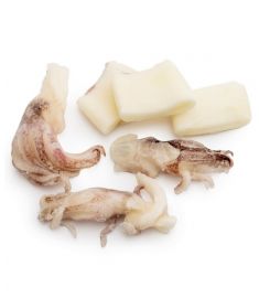 Calamari Ringe/Arme 10/20Stk 4Kg Geputzt  Indien Jesolpesca