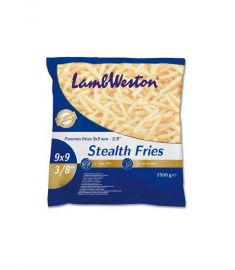 Kartoffel Stealth Fries 9/9mm 4x2,5Kg LAMB WESTON 