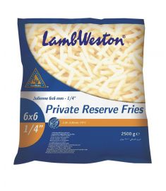 Private Reserve Fries 6/6mm 2,5Kg LAMB WESTON