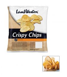 Kartoffel Crispy Chips 2Kg LAMB WESTON