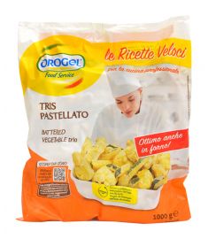 Dreierlei Gemüse im Teigmantel 4x1Kg OROGEL