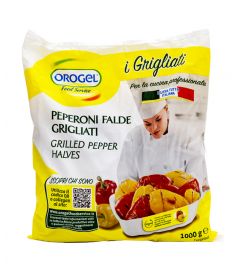 Paprika Scheiben gegrillt 1Kg OROGEL