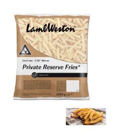 Pommes Frites 11x11mm 2,5Kg m|Schale LAMB WESTON