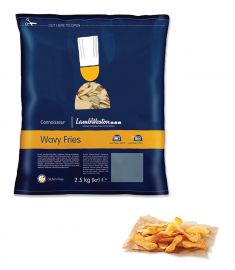 Wellen Pommes| Wavy Fries 2,5Kg Glutenfrei LAMB WESTON