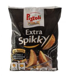 Extra Spikky Kartoffelspalten m|Schale 2,5Kg PIZZOLI