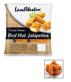 Red Hot Jalapenos m|Frischkäse 1Kg LAMB WESTON
