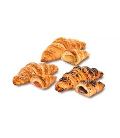 Mini Croissant Mix (Marille|Mandel|Nuss) 5,6Kg(140x40g) BUTTERBACK
