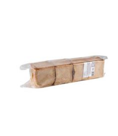 Vollkorn Toastbrot 13mm 12x12cm 36 Scheiben 1,5Kg DEPPIERI