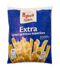 Kartoffel Pommes Extra 9,5x9,5 2,5Kg PIZZOLI