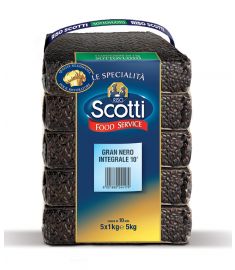 Schwarzer Vollkornreis 5x1Kg Parboiled SCOTTI
