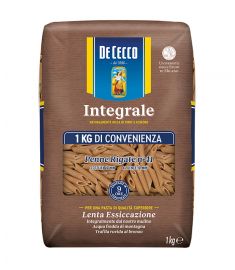 Vollkorn Penne Rigate N°41 12x1Kg DE CECCO