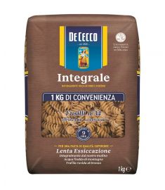 Vollkorn Fusilli N°34 12x1Kg DE CECCO