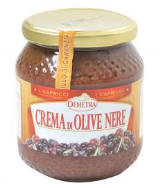 Schwarze Olivencreme 550g DEMETRA