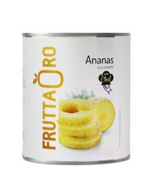 Ananas in Sirup 50/55Stk 3Kg FRUTTO ORO