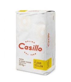 Pizzamehl Flour Yellow Typ 0 W380 25Kg CASILLO