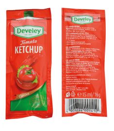 Ketchup Einzelportionen 15g 100Stk DEVELEY