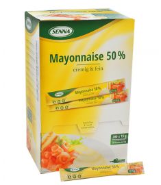 Mayonnaise 50%  200x15g Einzelportionen SENNA