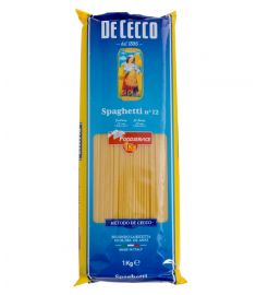 Spaghetti N°12 1Kg DE CECCO