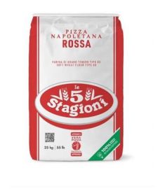 Mehl Typ 00 25Kg Pizza Napoletana Rossa LE 5 STAGIONI