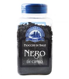 Schwarze Meersalzflocken aus Zypern 415g DROGHERIA ALIMENTARI