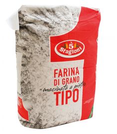 Mehl N1 Steingemahlen 25Kg LE 5 STAGIONI