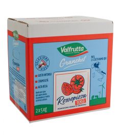 Rossopizza Tomatenfruchtfleisch 2x5Kg Dickflüssig VALFRUTTA