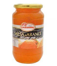 Orangensenfsoße 750g LAZZARIS