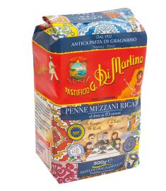 Penne Mezzani Rigate  N°142 500g DI MARTINO