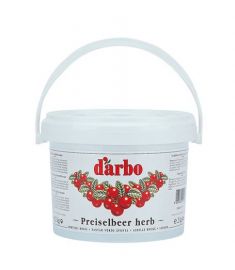 Herbe Preiselbeeer Konfitüre 2Kg D'ARBO