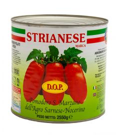 Geschälte San Marzano Tomaten 3Kg Ganz  STRIANESE