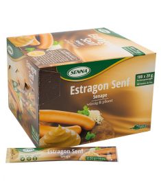 Estragon Senf 100x20g Einzelportionen SENNA