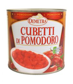Tomaten Gewürfelt 3Kg DEMETRA