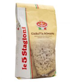 Mehlmischung Ciabatta Romana 10Kg 5 STAGIONI