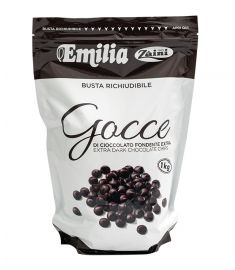 Zartbitterschokotropfen 48% 1Kg EMILIA ZAINI