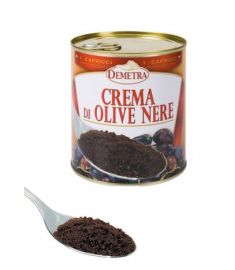 Schwarze Olivencreme 800g DEMETRA