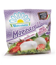 Mozzarella Bocconcini 1Kg(10x100g) Laktosefrei 100% Italienische Milch VALCOLATTE
