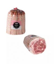 Gerollter Bauchspeck |Pancetta Coppata 1/2 2Kg o|Schwarte VALDORA