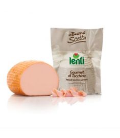 Gourmet di Tacchino|Gebratener Putenschinken 1/2 2,3Kg LENTI