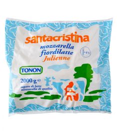 Mozzarella Julienne Fior di Latte 3x2Kg SANTA CRISTINA TONON