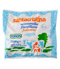 Mozzarella Julienne Fior di Latte 2Kg SANTA CRISTINA TONON