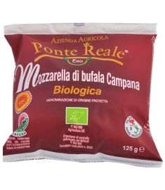 Bio Büffelmozzarella 125g Campana DOP  PONTE REALE