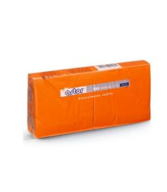 Servietten 2-Lagig 25x25cm 100Stk Orange