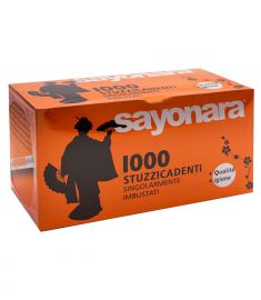 Zahnstocher 1000Stk Einzeln Verpackt SAYONARA