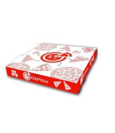 Pizzakarton 32,5x32,5x5cm 50Stk KEEPIZZA