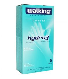 Einweghandschuhe  Hydro 3 Gr. S 100Stk  Puderfrei WALKING