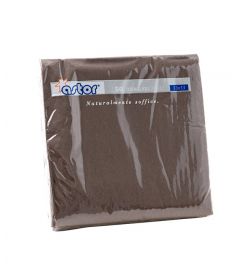 Servietten, 2-lagig 33x33cm 50 Blatt braun ASTOR