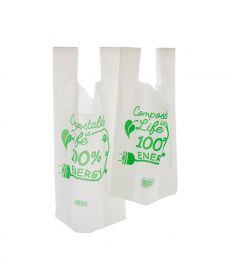 Shopper Medium 27x50x7cm 500STK Biologisch Abbaubar