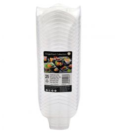 Becher Spring Transparent 25Stk CC100 GOLDPLAST